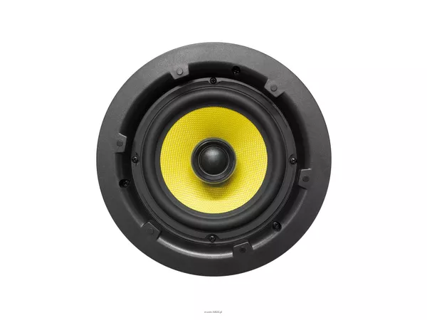 WORK IC 6 K PRO GŁOŚNIK SUFITOWY / bezramkowa maskownica na magnes / membrana KEVLAR / woofer 6,5 cala / moc: 30 W RMS 100 V lub 100 W RMS 8 ohm / pasmo: 50 – 22.000 Hz / IP 65 - 3