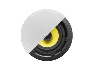 WORK IC 6 K PRO GŁOŚNIK SUFITOWY / bezramkowa maskownica na magnes / membrana KEVLAR / woofer 6,5 cala / moc: 30 W RMS 100 V lub 100 W RMS 8 ohm / pasmo: 50 – 22.000 Hz / IP 65