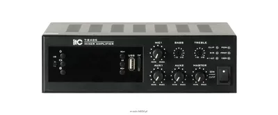 ITC T-B40E Wzmacniacz miksujący, MP3/FM/Bluetooth, 40W, 4Ω, 100V