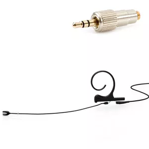 DPA 4166-OC-F-B34-LE - 4166 CORE Omni Flex Earset Mic, 110 mm Boom, Black, Mini-Jack