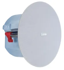 Biamp Desono CM30DTD 4.25” dwu-drożny głośnik sufitowy 100-70 V / 30-15-7.5-3.25-1.75 W lub16 ohm / 80 W, BIAŁY, bezramkowy, sprzedawany w PARACH; cena za SZT.