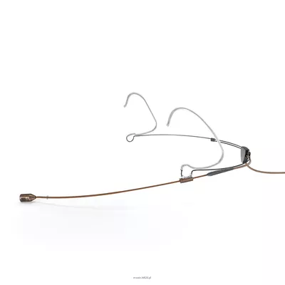 DPA 4488-DC-R-C00 - 4488 CORE Directional Headset Mic, Brown, MicroDot