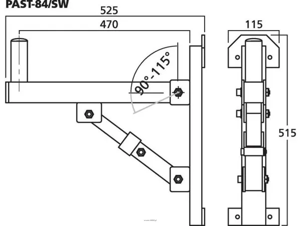 Monacor PAST-84/SW - 2