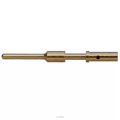 LK S16 male gold crimp pin conn part - męska złota szpilka (pin) do zaciskania LK13-19-25-37-54-8...