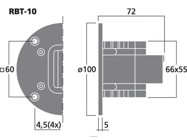 Monacor RBT-10 - 2