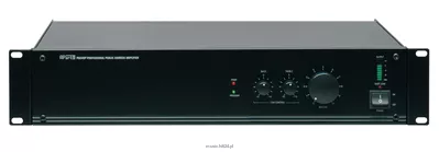 Biamp PA240P Jednokanałowy wzmacniacz mocy 240W@ 100V z priorytetem 24V