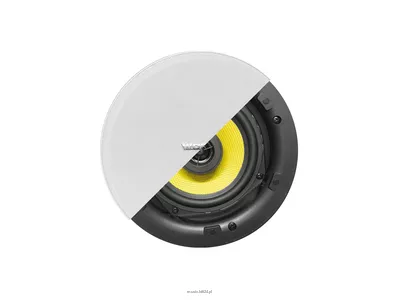 WORK IC 5 K PRO GŁOŚNIK SUFITOWY / bezramkowa maskownica na magnes / membrana KEVLAR / woofer 5 cali / moc: 20 W RMS 100 V lub 80 W RMS 8 ohm / pasmo: 60 – 22.000 Hz / IP 65