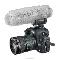 Audio-technica AT8024 - Mikrofon nakamerowy Mono/Stereo z osłoną przeciwwietrzną - 5