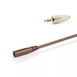 DPA 6061-OC-U-C34 - 6061 CORE Omni Submini Mic, Loud SPL, Brown, Mini-Jack