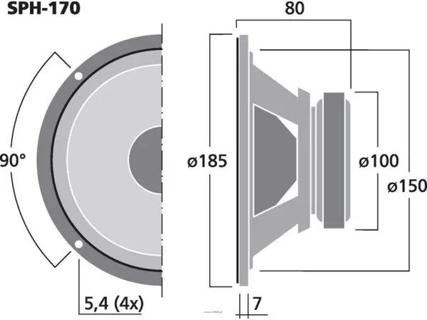 Monacor SPH-170 - 3