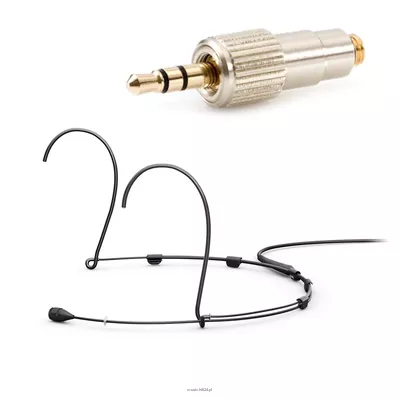 DPA 4066-OC-A-B34-LH-S - 4066 CORE Omni Headset Mic, Black Mini-Jack, Small