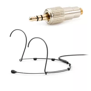 DPA 4066-OC-A-B34-LH-S - 4066 CORE Omni Headset Mic, Black Mini-Jack, Small