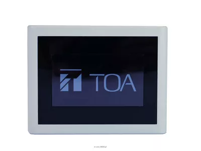 TOA M-800RCT Panel zdalnego sterowania audio M-800RCT z wyświetlaczem dotykowym zaprojektowany do wyłącznego użytku z M-8080D