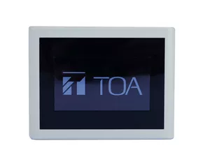 TOA M-800RCT Panel zdalnego sterowania audio M-800RCT z wyświetlaczem dotykowym zaprojektowany do wyłącznego użytku z M-8080D