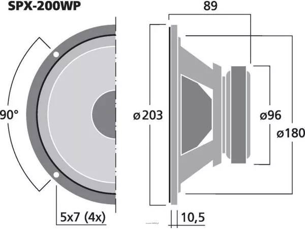 Monacor SPX-200WP - 3