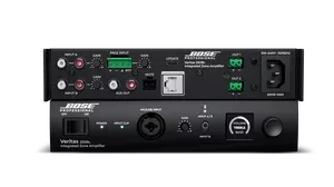 Bose Veritas 250BL Moc wyjściowa:  2x 50W/4-8 Ohm Bluetooth W zastosowaniach komercyjnych – od muzyki tła i pierwszego planu, przez paging, aż po multimedia.