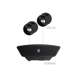 Audac SONA4.5  4x CELO2 + NOBA8A Zestaw nagłośnienia sufitowego  do 50 m2