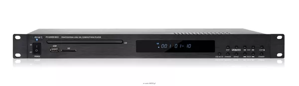 Biamp PC1000RMKII Uniwersalny odtwarzacz, DVDaudio/CD/MP3 , napęd CD/DVD audio, czytnik kart SD i złącze USB - 13