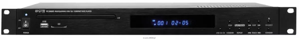Biamp PC1000RMKII Uniwersalny odtwarzacz, DVDaudio/CD/MP3 , napęd CD/DVD audio, czytnik kart SD i złącze USB - 2