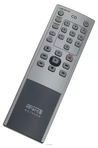 Biamp PC1000RMKII Uniwersalny odtwarzacz, DVDaudio/CD/MP3 , napęd CD/DVD audio, czytnik kart SD i złącze USB - 4