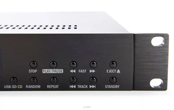 Biamp PC1000RMKII Uniwersalny odtwarzacz, DVDaudio/CD/MP3 , napęd CD/DVD audio, czytnik kart SD i złącze USB - 8