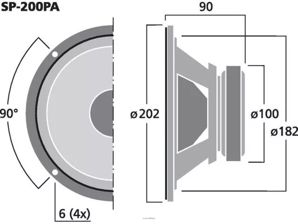 Monacor SP-200PA - 3