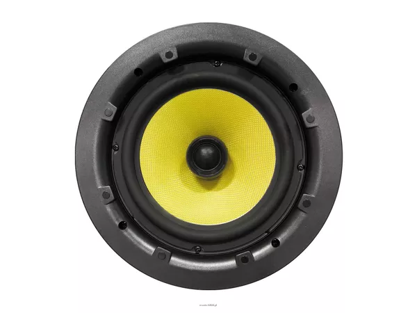 WORK IC 8 K PRO GŁOŚNIK SUFITOWY / bezramkowa maskownica na magnes / membrana KEVLAR / woofer 8 cali / moc: 40 W RMS 100 V lub 120 W RMS 8 ohm / pasmo: 40 – 22.000 Hz / IP 65 - 3