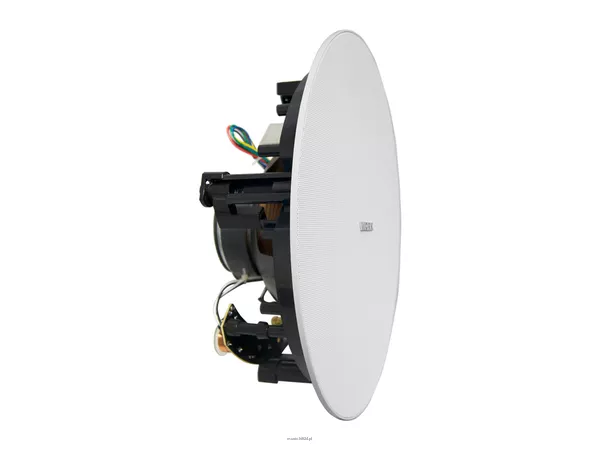 WORK IC 8 K PRO GŁOŚNIK SUFITOWY / bezramkowa maskownica na magnes / membrana KEVLAR / woofer 8 cali / moc: 40 W RMS 100 V lub 120 W RMS 8 ohm / pasmo: 40 – 22.000 Hz / IP 65 - 4