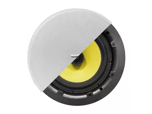 WORK IC 8 K PRO GŁOŚNIK SUFITOWY / bezramkowa maskownica na magnes / membrana KEVLAR / woofer 8 cali / moc: 40 W RMS 100 V lub 120 W RMS 8 ohm / pasmo: 40 – 22.000 Hz / IP 65