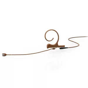DPA 4166-OC-F-C00-ME - 4166 CORE Omni Flex Earset Mic, 90 mm Boom, Brown, MicroDot