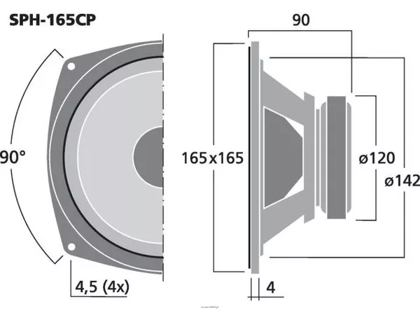 Monacor SPH-165CP - 3