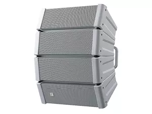 Nagłośnienie sali gimnastycznej TOA HX-5W System głośnikowy z regulowaną charakterystyką promieniowania; zbudowany z 4 modułów głośnikowych moc znamionowa 200W, Wzmacniacz A-3548D  