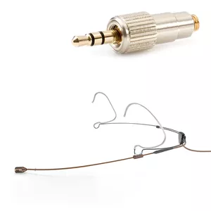 DPA 4488-DC-R-C34 - 4488 CORE Directional Headset Mic, Brown, Mini-Jack