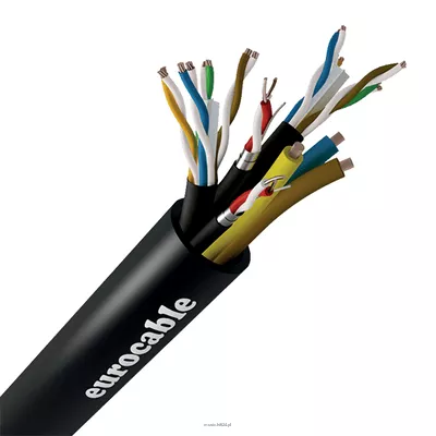 Link CVS LK2CAT6SF 12/3 AD2 - Hybrid overall shielded cable 2xCat.6 F/UTP + 2x Dig lines + 3x 12AWG