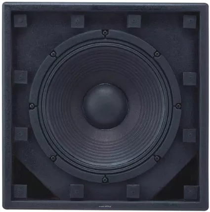 TOA FB-120B  Kompaktowy subwoofer 600W na pojedynczym głośniku 38cm; efektywność 90 dB SPL, pasmo 40Hz - 1,2kHz; obudowa z MDF, czarna - 2