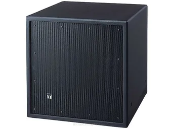 TOA FB-120B  Kompaktowy subwoofer 600W na pojedynczym głośniku 38cm; efektywność 90 dB SPL, pasmo 40Hz - 1,2kHz; obudowa z MDF, czarna