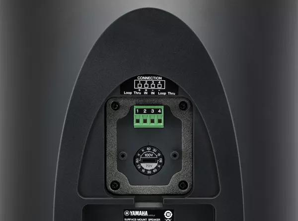 YAMAHA VXS8- VA ( PARA ) Wersja z certyfikatem EN54-24  70V , 100V , 8 Ohm Moc: 90 W (ciągła) IP35 - 3