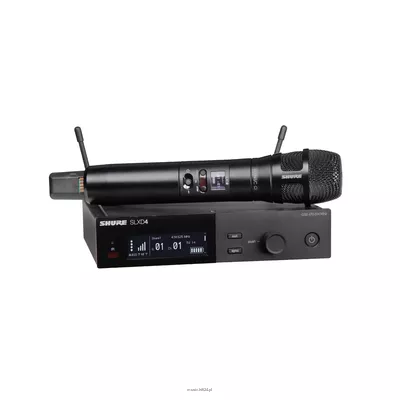 SHURE SLXD24E/N8CB-J53 - Cyfrowy system bezprzewodowy z nadajnikiem/mikrofonem "do ręki" z kapsułą N8/C...