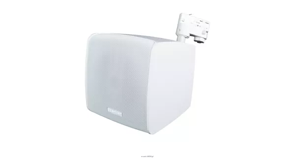 Ecler CUBE WiSpeak to 5” głośnik aktywny, z możliwością bezprzewodowego odbioru sygnału, liniowe wyjście AUX do podłączenia aktywnego subwoofera, wyposażony w system do montażu na szynę oświetleniową - 5