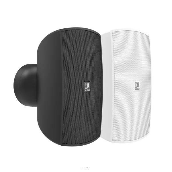 AUDAC ATEO4M  Black and White version – 35W – 8Ω , 100V – 24W, 12W, 6W, 3W  Głośnik do montażu powierzchniowego wewnątrz i na zewnątrz z CleverMount+™ - 4