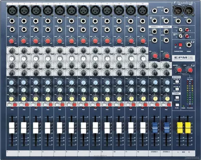 Soundcraft EPM12 - Analogowa konsoleta mikserska