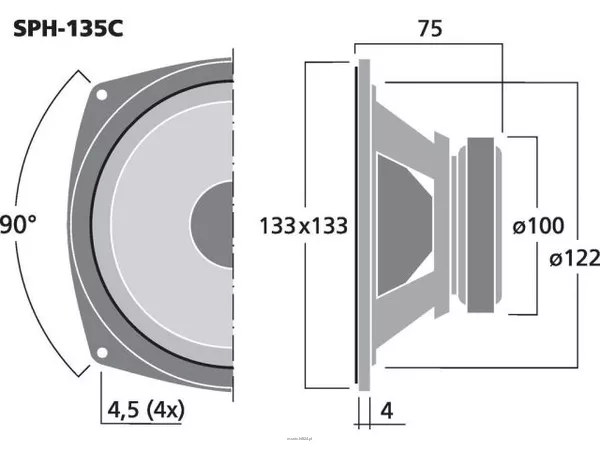Monacor SPH-135C - 3