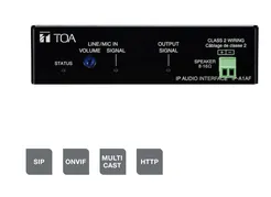 TOA IP-A1AF  Interfejs audio IP