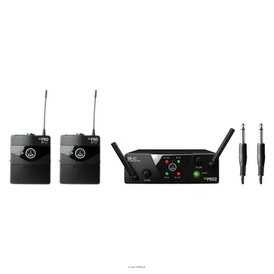 AKG WMS40 Mini2 Instrumental Set BD US45A/C EU/US/UK - Mikrofonowy zestaw bezprzewodowy
