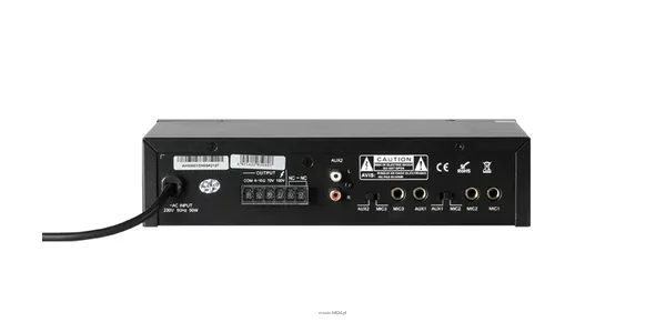 ITC T-35M Wzmacniacz miksujący. 35W, 4Ω, 100V - 2
