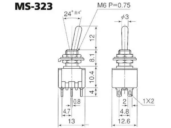 Monacor MS-323 - 3