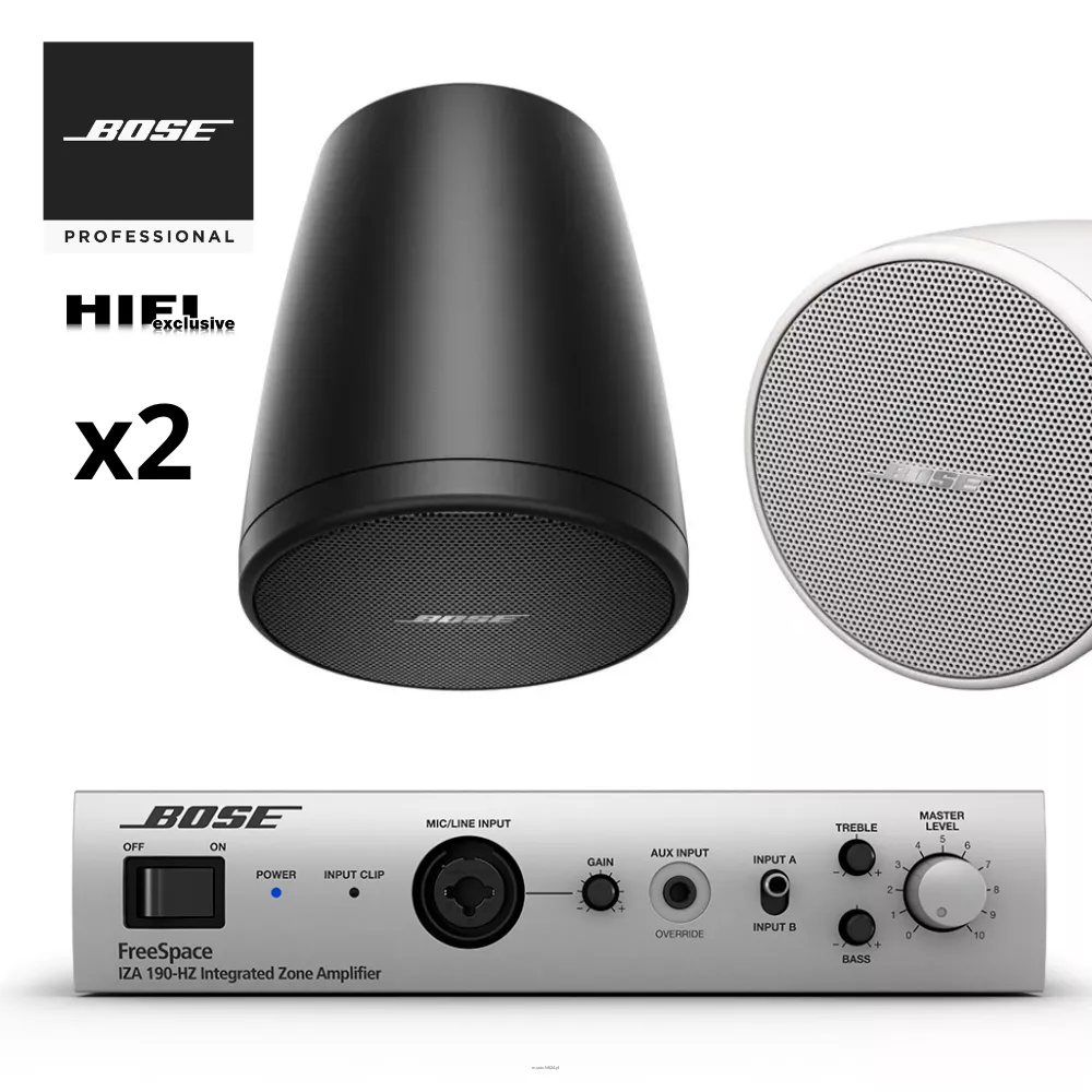 Bose FreeSpace IZA 190-HZ Wzmacniacz 100V 1x90W /Głośniki