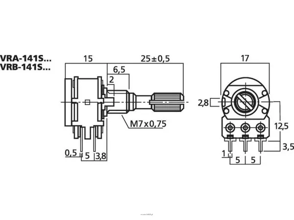Monacor VRB-141S10 - 2