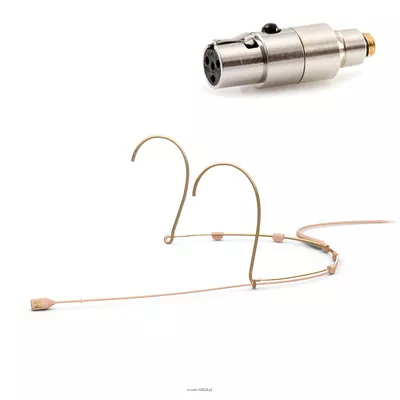 DPA 4088-DC-A-F10-LH-S - 4088 CORE Directional Headset Mic, Beige, TA4F Mini-XLR, Small