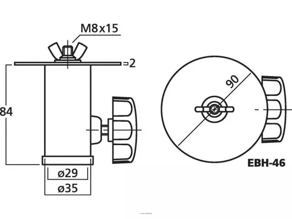 Monacor EBH-46 - 2